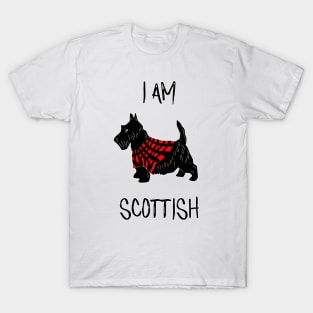 Scottish Terrier Black T-Shirt